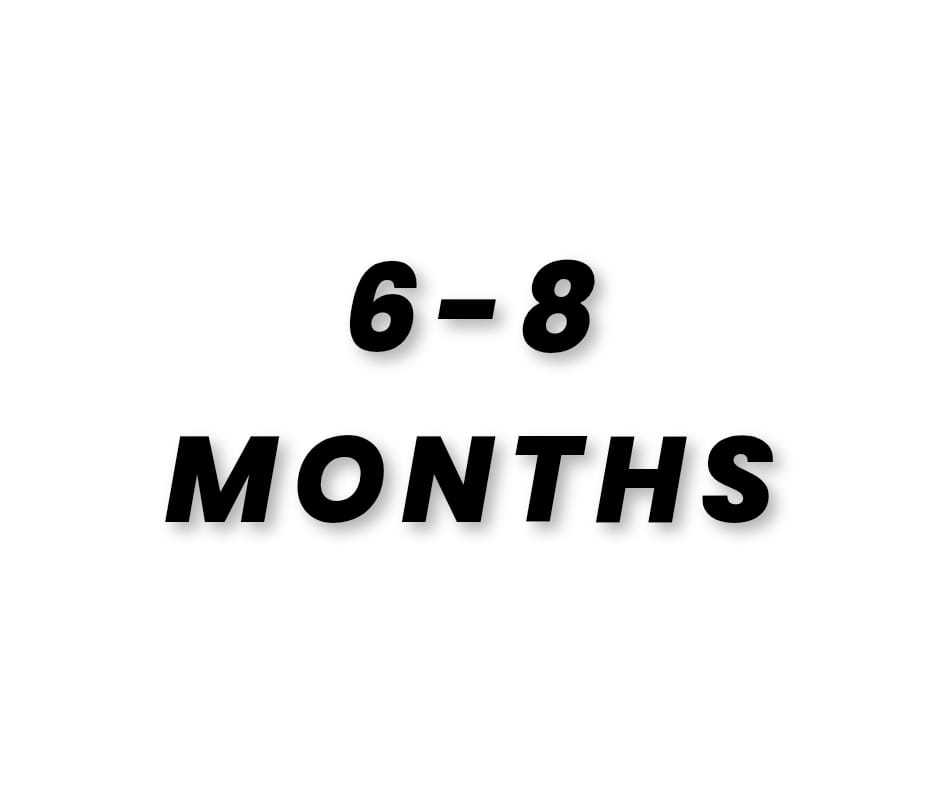 6-8 MONTHS