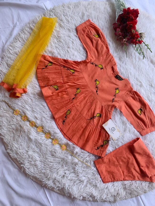 Orange Frock - Image 4