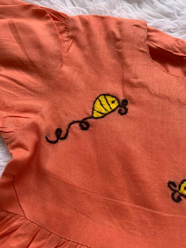 Orange Frock - Image 3