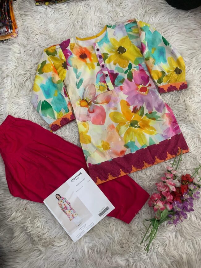 Multi Color Saphire Dress