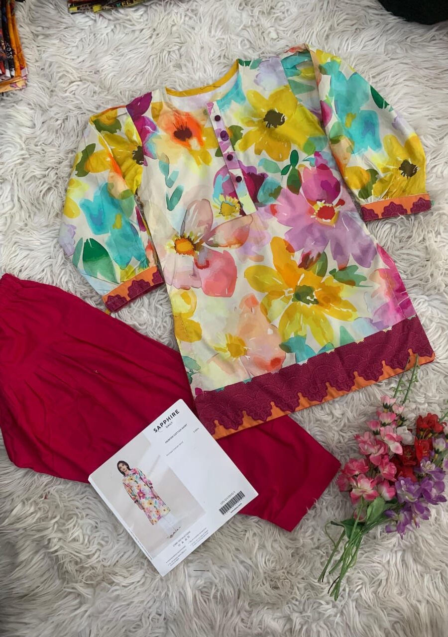 Multi Color Saphire Dress