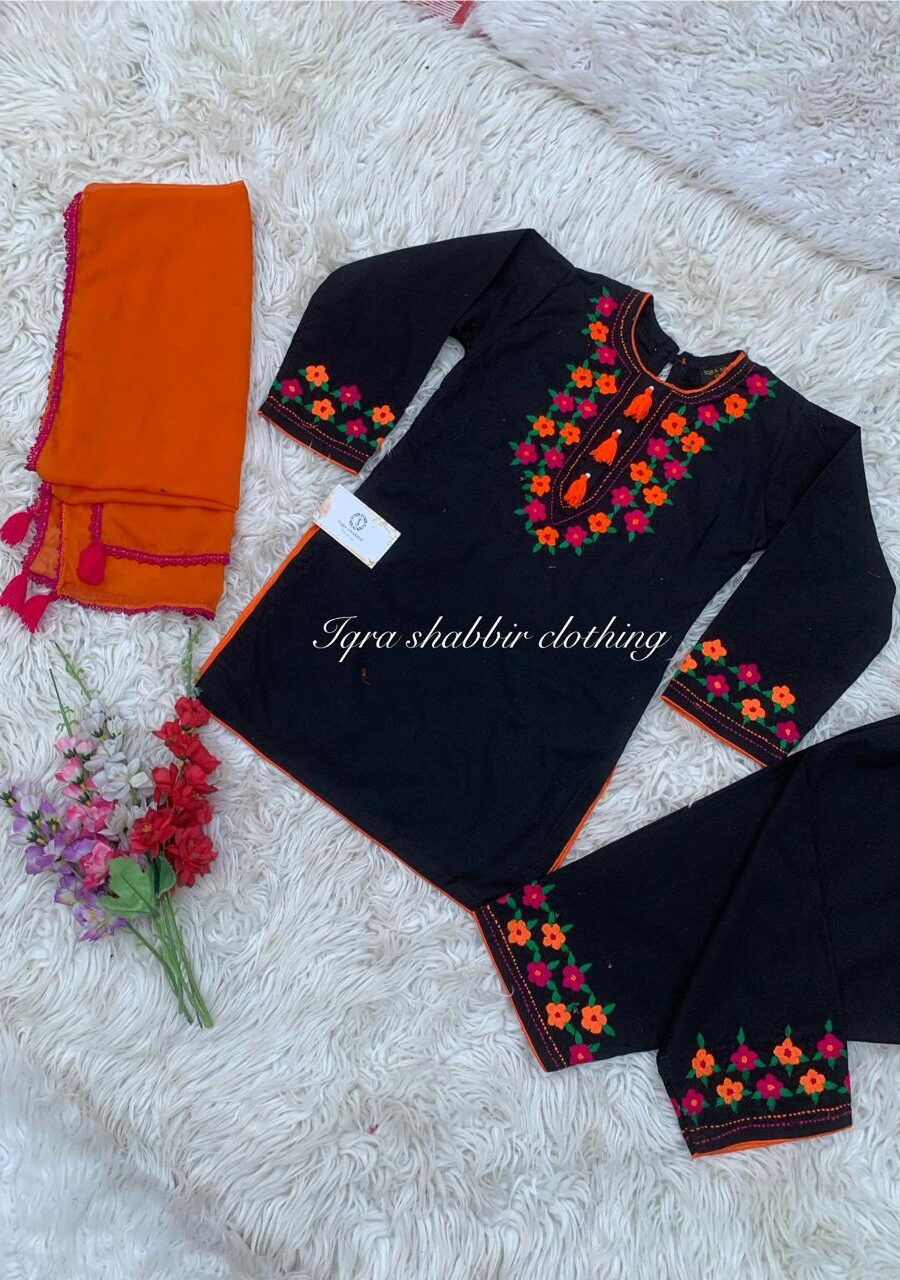 Black Embroidery Dress (Copy)